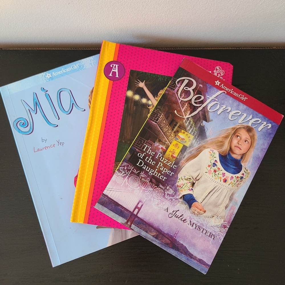 2 Books, 1 American Girl and 1 Our Generation